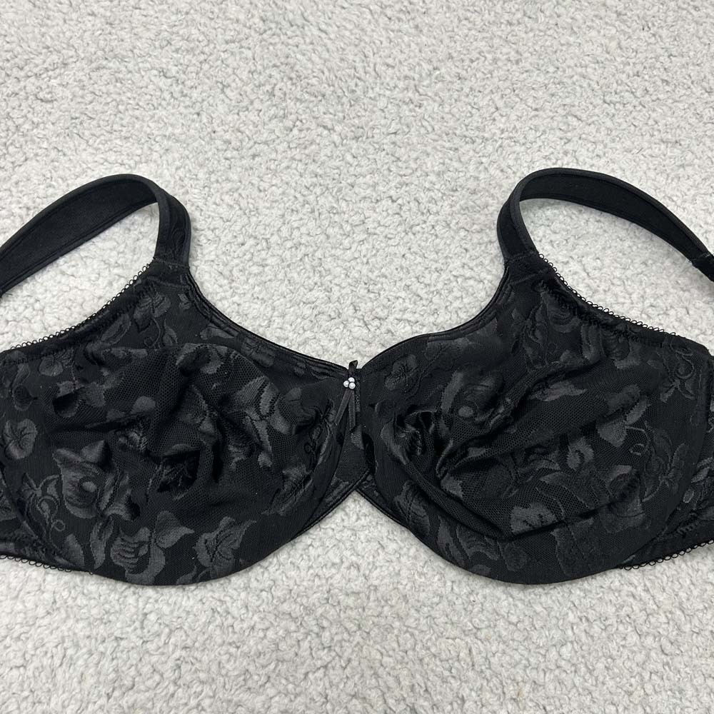Wacoal Bra 44C T-Shirt Bra 85567 Floral Lace awareness